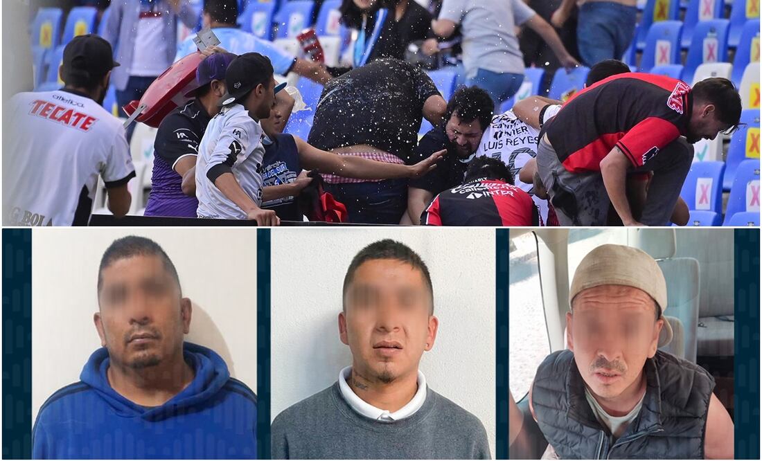 Fiscalía de Querétaro detiene a otros 3 implicados en la riña en La Corregidora / FOTO: ESPECIAL