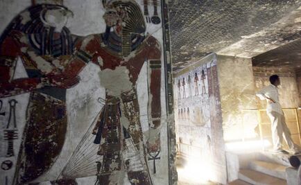 Escanean la tumba más grande del Valle de los Reyes