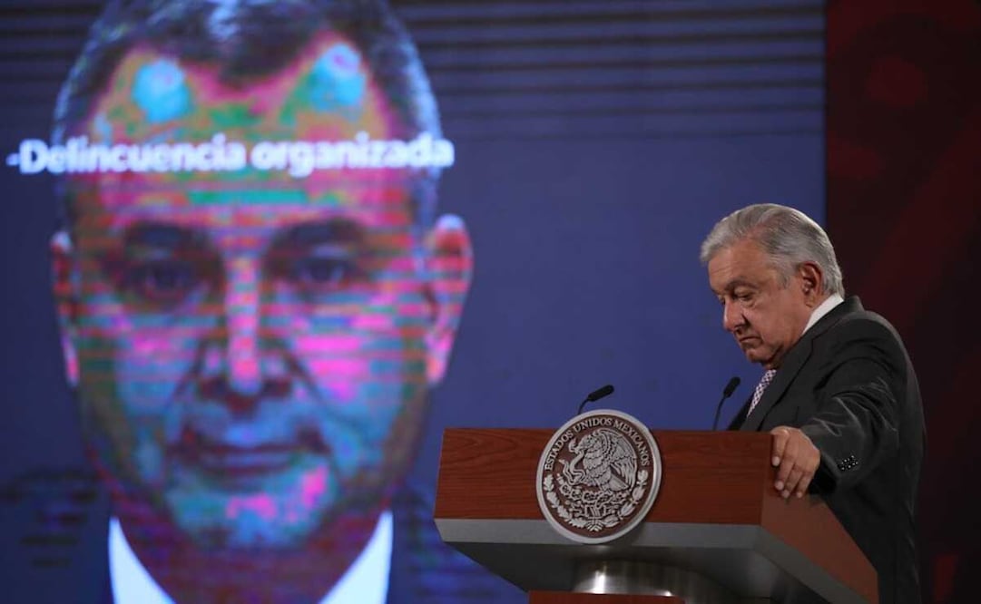 El Presidente aseguró que en su texto, Calderón considera que ya todos los corruptos “se consideran perseguidos”. Foto: Germán Soto / EL UNIVERSAL