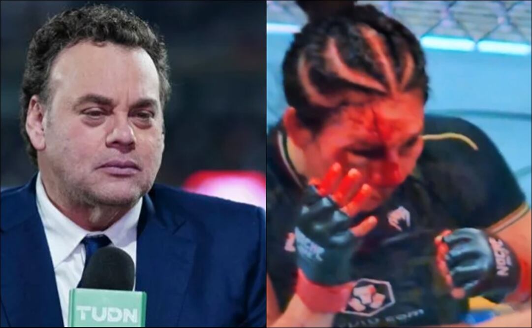 David Faitelson criticó la UFC tras impactante lesión de luchadora mexicana / FOTO: Especiales