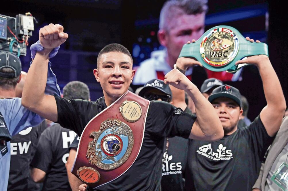 “Quiero seguir entrenando y mejorar, en especial mi movimiento de piernas” (STEVE MARCUS. AFP)