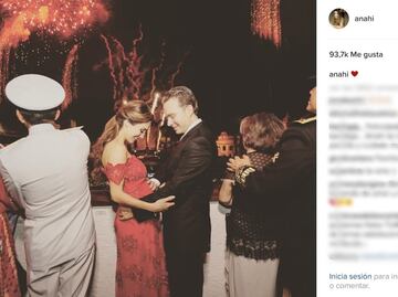 Anahí comparte foto de su "patriótica" pancita