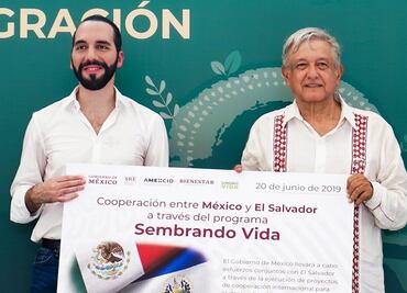 Mexico gives USD$30 million grant to El Salvador as part of Central America plan