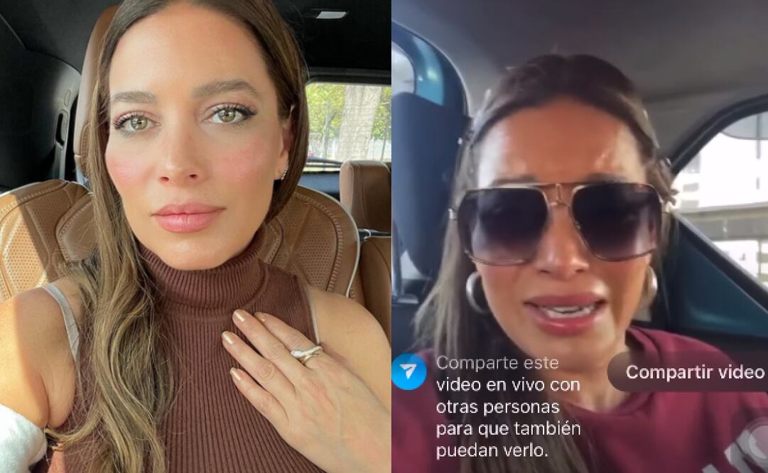 La actriz fue agredida durante una transmisión en vivo. Foto: Instagram