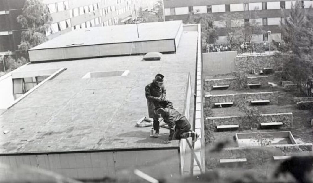 ¿Por qué se incendiaban las fachadas de la Unidad Tlatelolco?