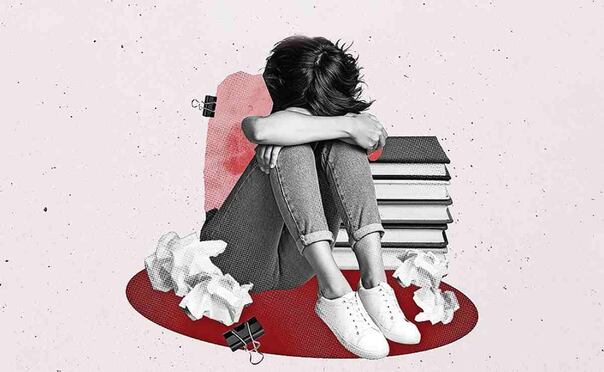 Depresión y ansiedad entre los adolescentes. Ilustración: Especial