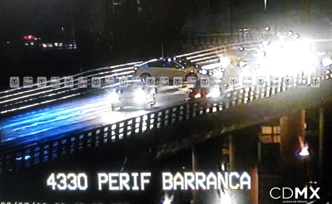 Ocurre choque en Periférico y Barranca del Muerto