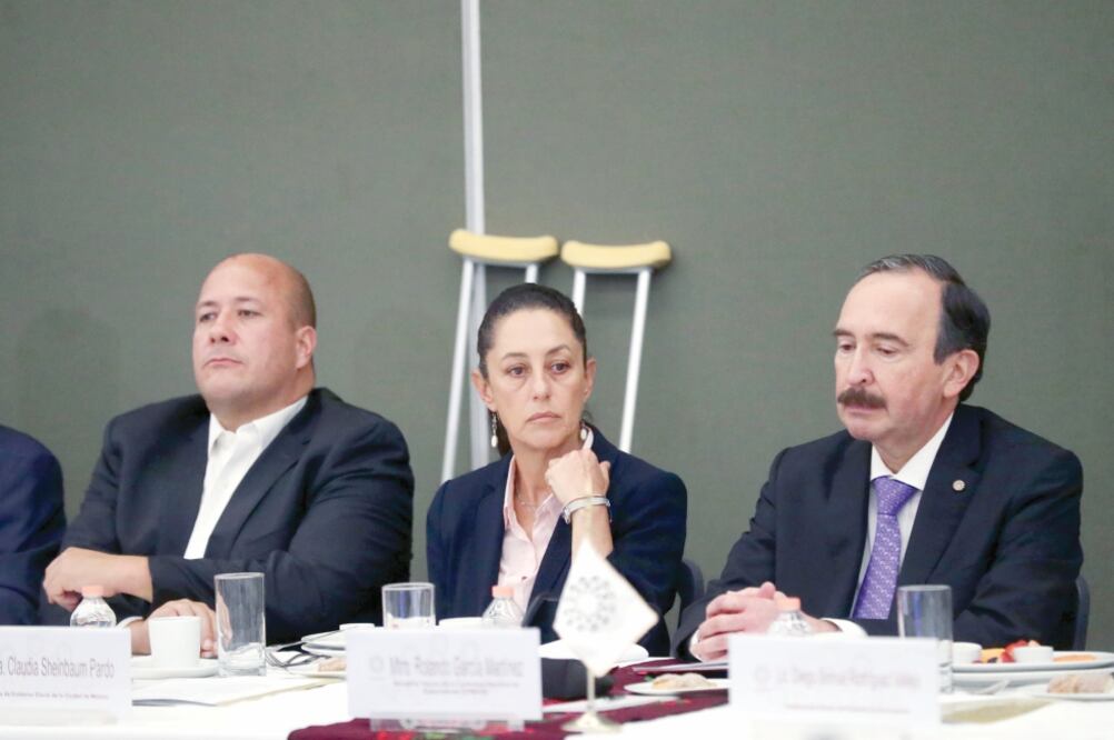 La jefa de Gobierno electa, Claudia Sheinbaum Pardo, durante la reunión de la Conferencia Nacional de Gobernadores (Conago). (ALEJANDRA LEYVA. EL UNIVERSAL)