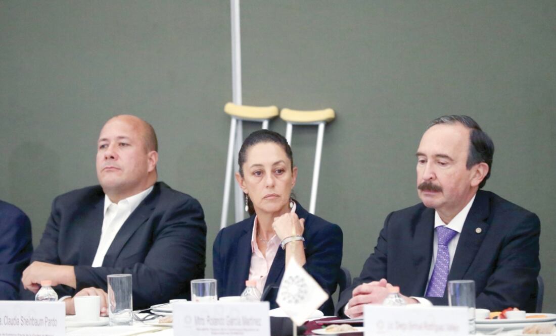 La jefa de Gobierno electa, Claudia Sheinbaum Pardo, durante la reunión de la Conferencia Nacional de Gobernadores (Conago). (ALEJANDRA LEYVA. EL UNIVERSAL)