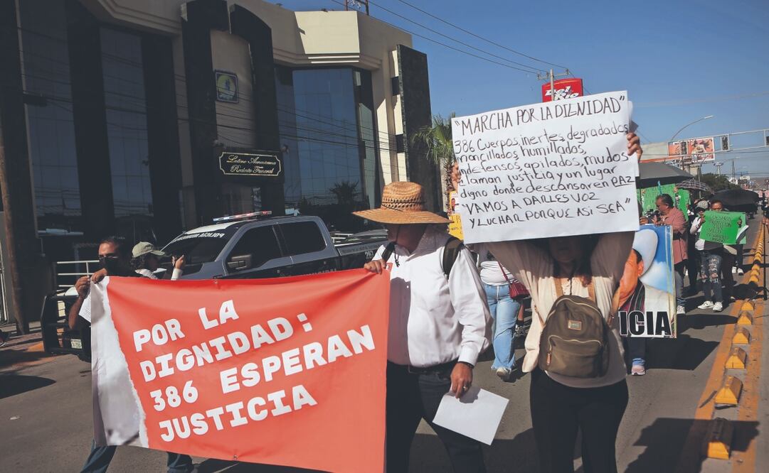 Familiares desconfían de las autoridades locales, al considerar que han sido omisas y los han revictimizado. Foto: de Christian Torres. El Universal