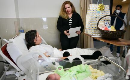 Dos niños, los primeros bebés del 2025 que nacen en Ciudad Juárez, Chihuahua; ambos se encuentran en buen estado de salud