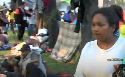 "No podemos volver": los migrantes que viven en un improvisado albergue en la CDMX