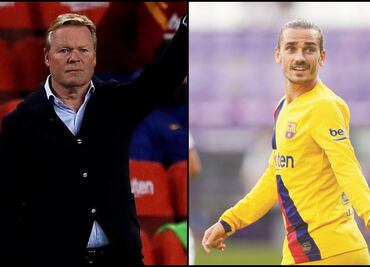 Koeman responde a Griezmann: En el Barcelona manda el entrenador