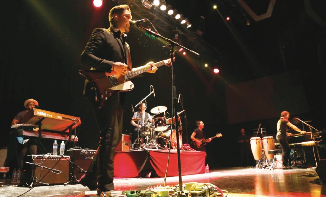 La banda repasó 28 canciones de su trayectoria (AGUSTIN SALINAS. EL UNIVERSAL)