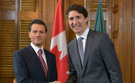 Peña Nieto expresó a Trudeau interés en que Canadá se sume a negociación del TLCAN