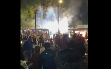 Video. Sobrecarga eléctrica genera corto circuito en estación Estadio Azteca del Tren Ligero 