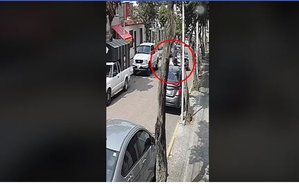 Camioneta pasa por encima de joven con todo y perro; video se hace viral