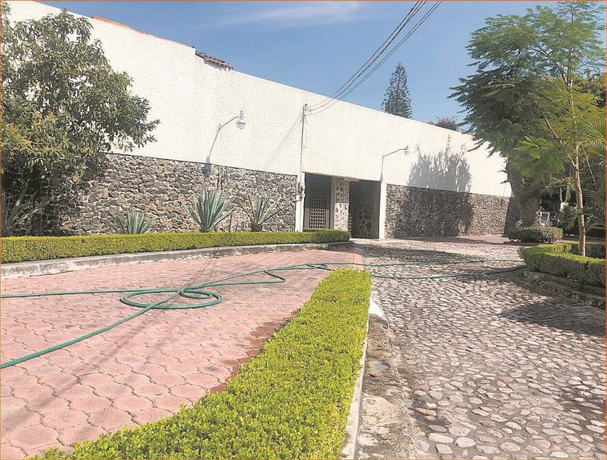 En el fraccionamiento Pedregal de las Fuentes, en Jiutepec, al oriente de Morelos, el exsecretario de Seguridad Pública Genaro García Luna adquirió cuatro terrenos para edificar su vivienda. Foto/JUSTINO MIRANDA. EL UNIVERSAL