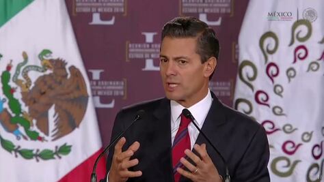 Peña Nieto urge al Congreso avanzar en Mando Único