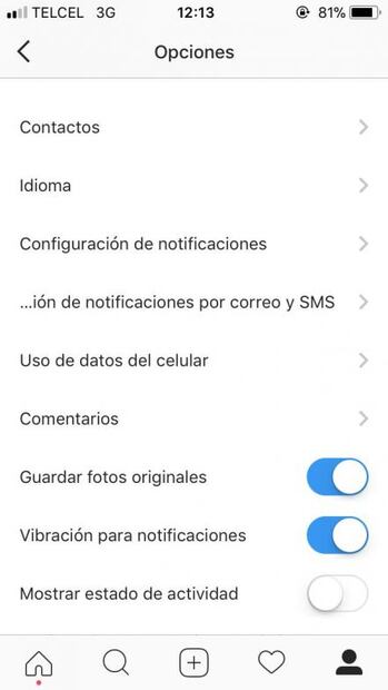 Así puedes ocultar tu última conexión en Instagram