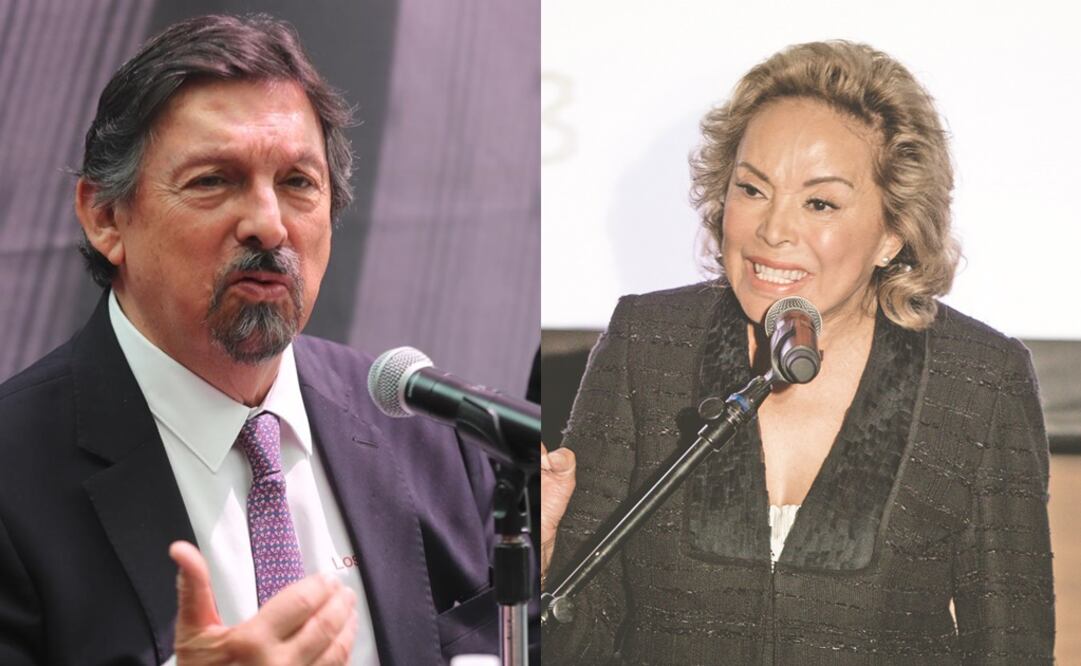 Napoleón Gómez Urrutia y Elba Esther Gordillo. Foto: Especial