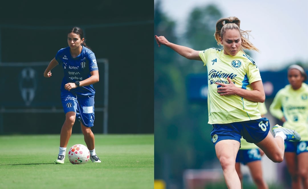 El equipo capitalino sale como favorito. Fotos: Club Monterrey y Club América