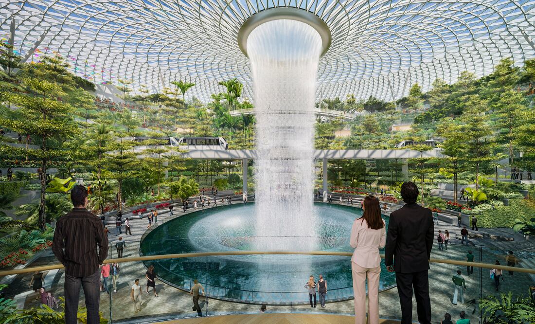 Planean introducir reconocimiento facial automático en el aeropuerto. (Foto: Neoscape)