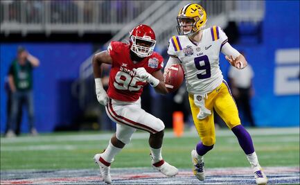 Burrow y LSU arrasan a Oklahoma; avanzan al Juego por el Campeonato Nacional