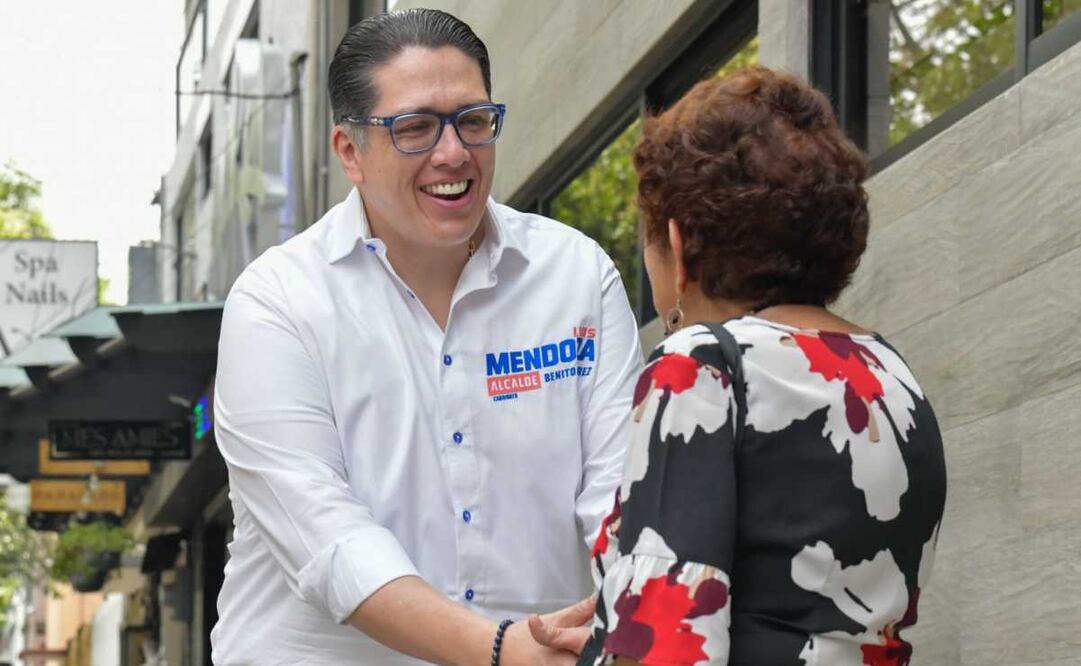 Luis Mendoza candidato a la alcaldía Benito Juárez de la coalición Va X la CDMX. Foto: Especial