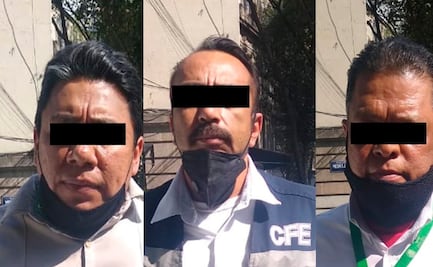Detienen a 3 que se hacían pasar como empleados de CFE para extorsionar en la Roma Norte