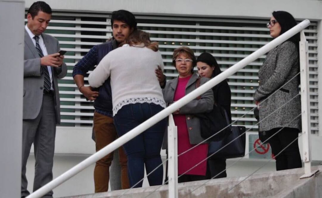 Familiares de Karla. Foto Iván Stephens