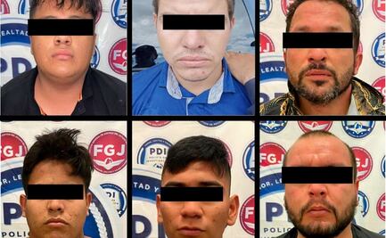 Caen seis presuntos integrantes del CJNG ligados a secuestro y extorsión en Edomex
