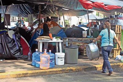 A un mes de paro, movimiento de la CNTE se debilita 