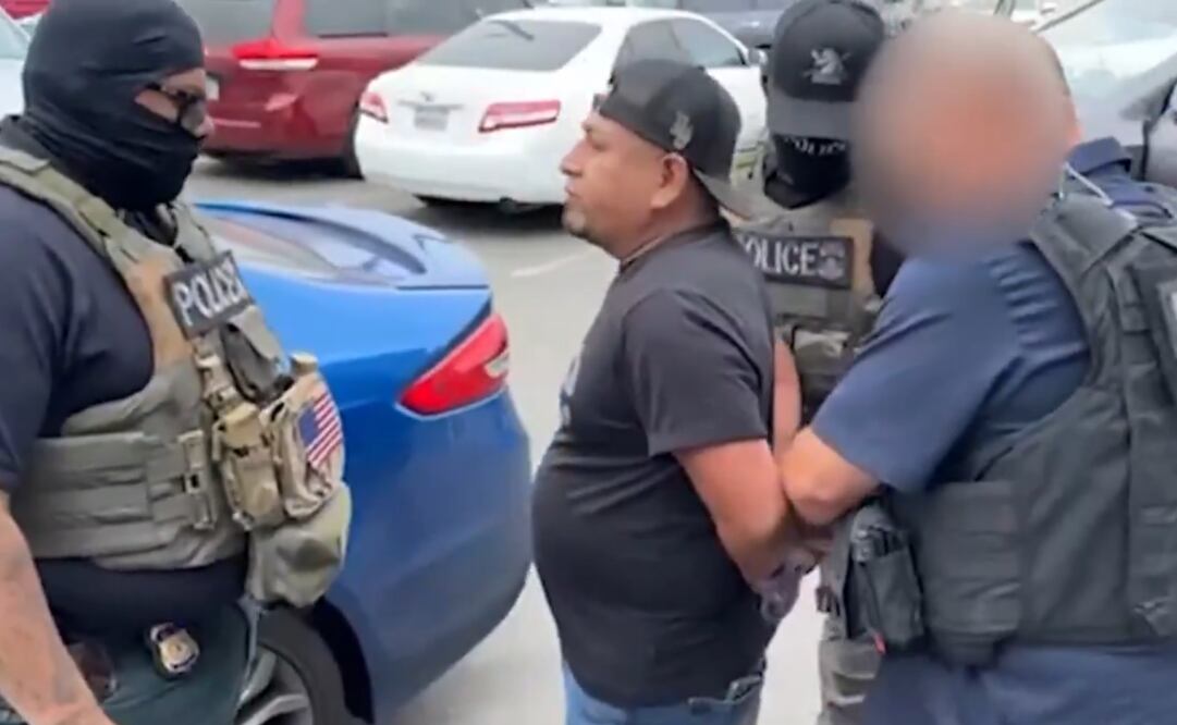 ICE arresta a inmigrante mexicano por conducir sin licencia. (14/06/25) Foto: Captura de video