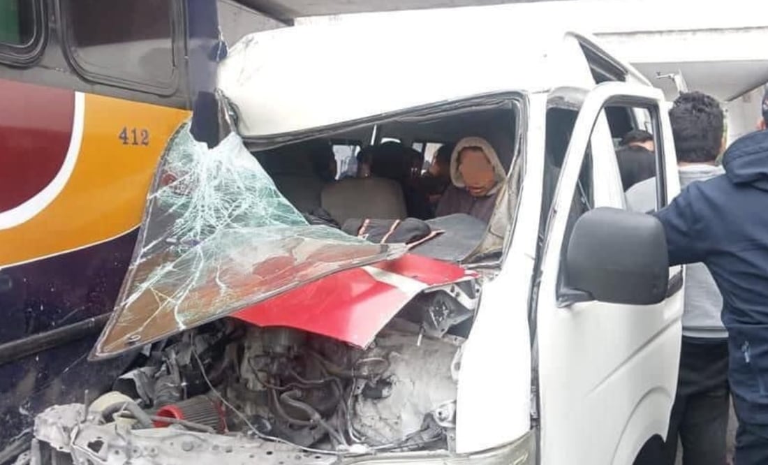 Entre las víctimas hay una persona prensada Foto: Especial