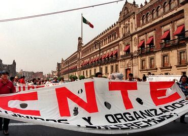 Mayoría de maestros de la CNTE simpatizan con la 4T: AMLO; “ya se están atendiendo sus demandas”
