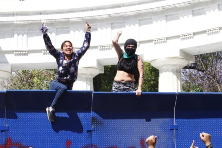 Las fotos más icónicas de la marcha del 8 de marzo