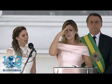 Primera dama de Brasil emite su discurso en lenguaje de señas 