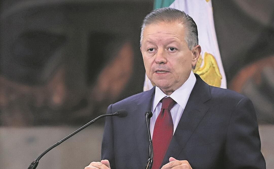 Arturo Zaldívar aseguró que en los tres años y medio que lleva al frente del Máximo Tribunal del país se sentaron las bases de la transformación del Poder Judicial. Foto. Berenice Fregoso/ EL UNIVERSAL