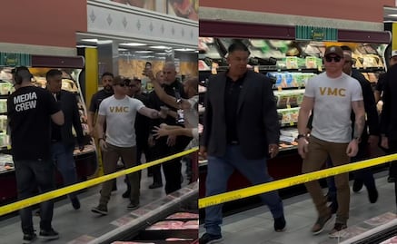 Canelo Álvarez sorprende a varios aficionados en un supermercado
