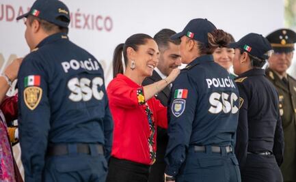 Reconocen a 134 policías de la SSC por su valor; Harfuch destaca aumento salarial para uniformados del 54%