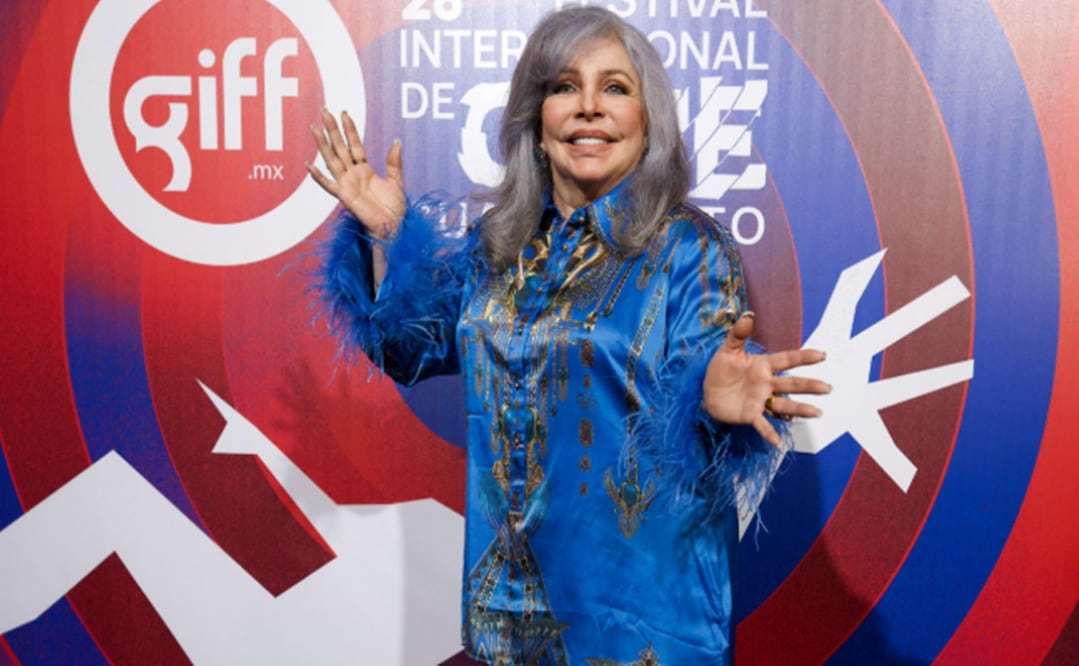 Verónica Castro será homenajeada en el Festival Internacional de Cine Guanajuato (GIFF) 2025. 
Foto: Cortesía GIFF.