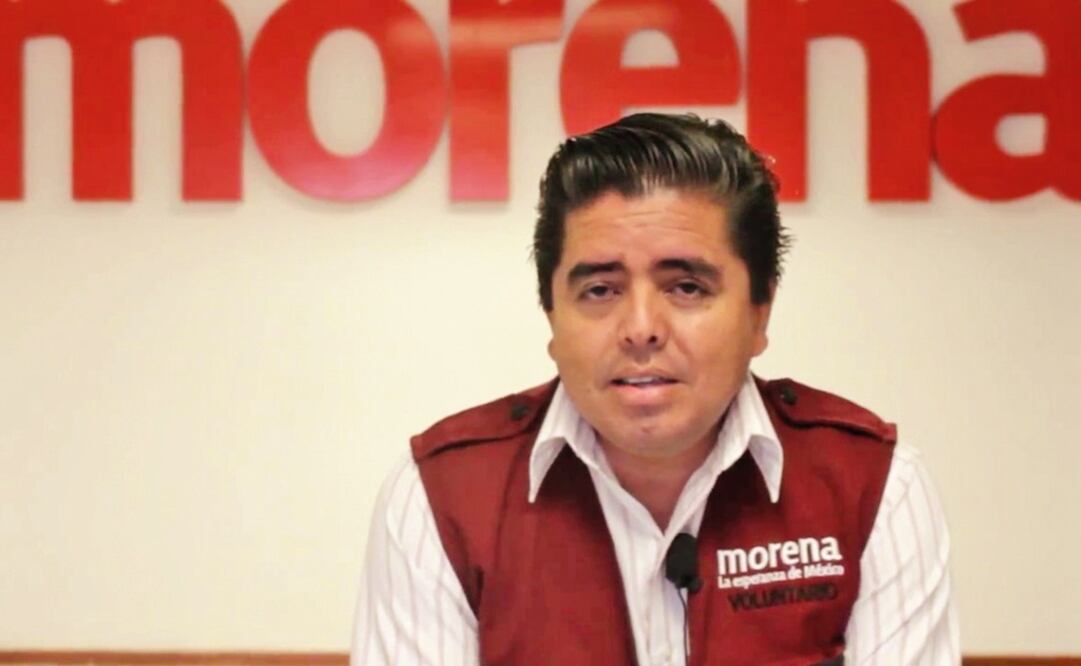 Roberto Pantoja Arzola, lider de Morena en Michoacán. FOTO: Archivo. EL UNIVERSAL