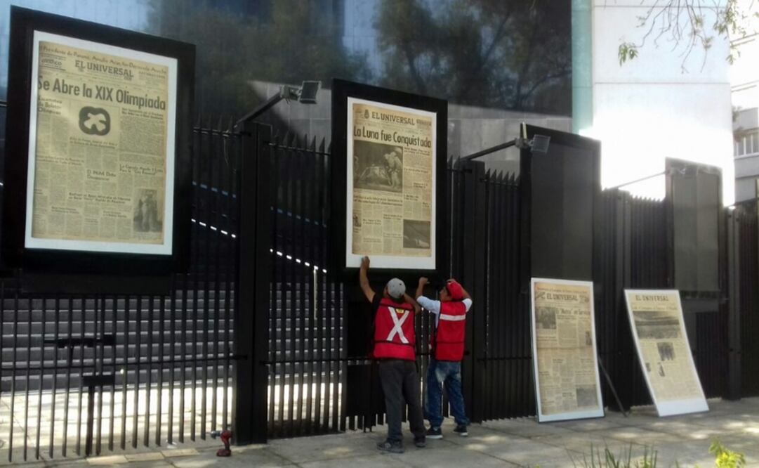 La exposición también contiene fotografías de hechos políticos, sociales, culturales, deportivos que han dejado huella en la sociedad mexicana. /Ariel Ojeda - EL UNIVERSAL