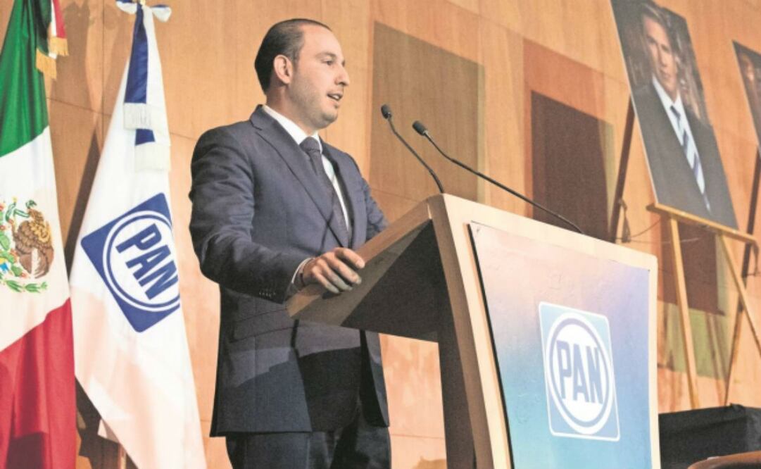 El líder nacional del PAN, Marko Cortés. Foto: Archivo/EL UNIVERSAL