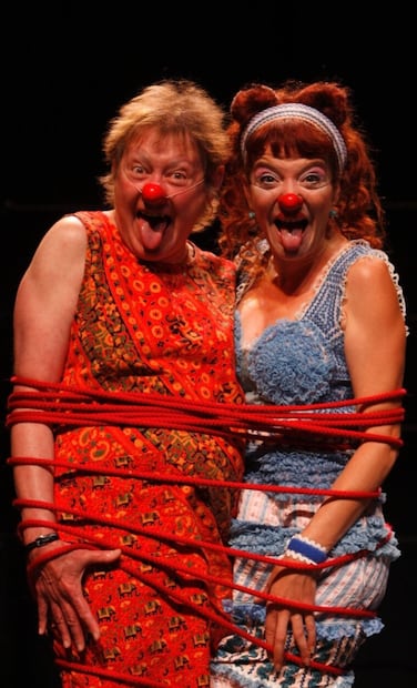 Aspectos de la obra "Penélope y no la Odisea". Foto: Centro Cultural Helénico.