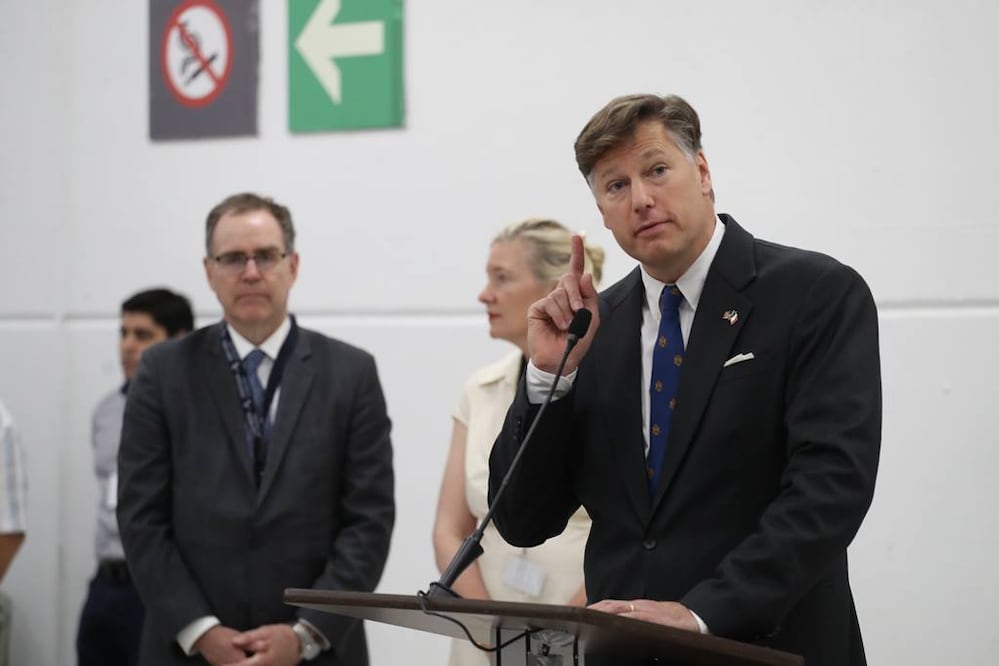 Embajador de Estados Unidos en México, Christopher Landau. Foto: Germán Espinoza. El Universal