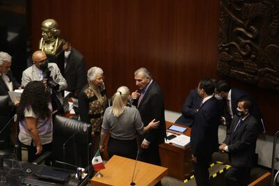 Termina comparecencia de Adán Augusto López en el Senado: "que bueno que aquí no hay discurso de odio"