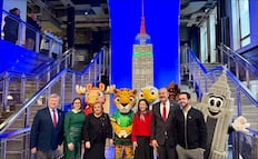 Empire State Building comienza a celebrar la Copa Mundial de Futbol