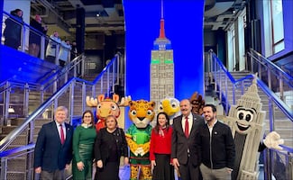 Empire State Building comienza a celebrar la Copa Mundial de Futbol